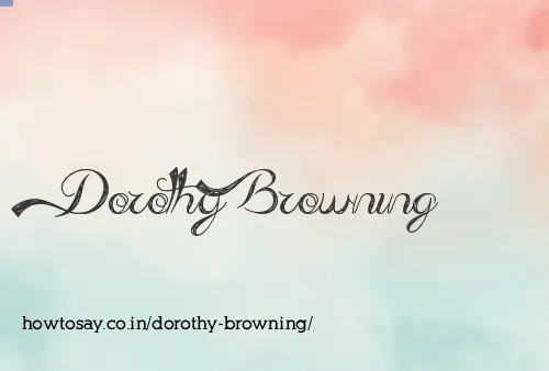Dorothy Browning