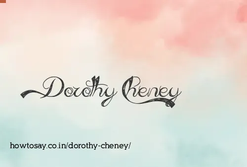 Dorothy Cheney