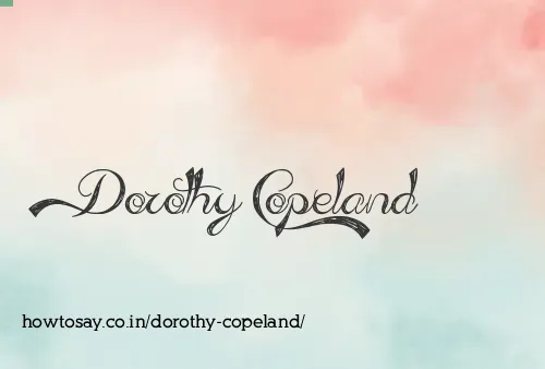 Dorothy Copeland