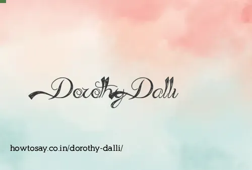 Dorothy Dalli