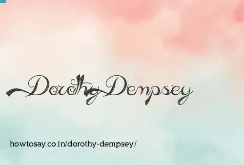 Dorothy Dempsey