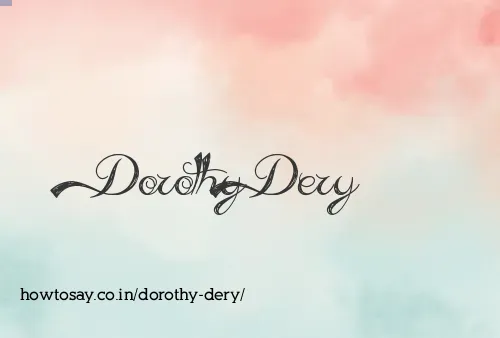 Dorothy Dery