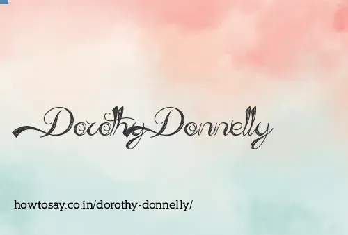 Dorothy Donnelly