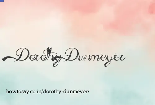 Dorothy Dunmeyer