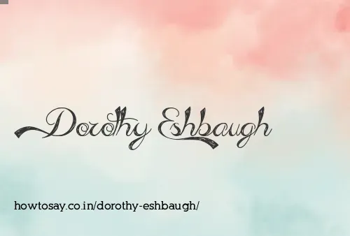 Dorothy Eshbaugh