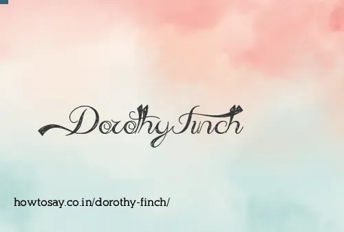 Dorothy Finch