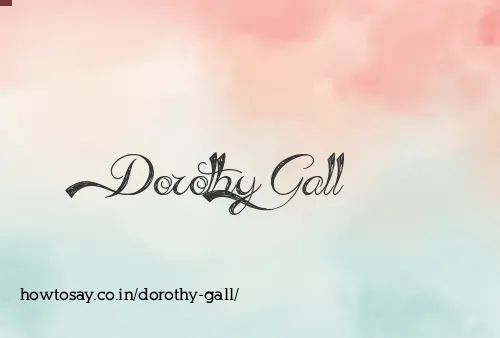 Dorothy Gall