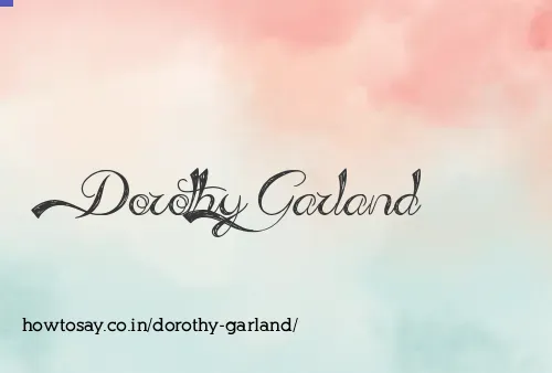 Dorothy Garland