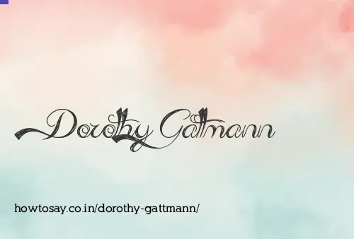 Dorothy Gattmann