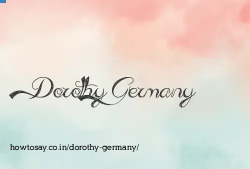 Dorothy Germany