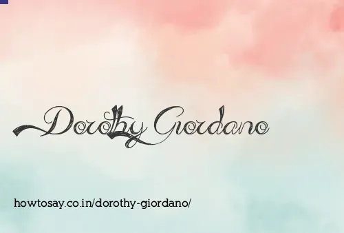 Dorothy Giordano