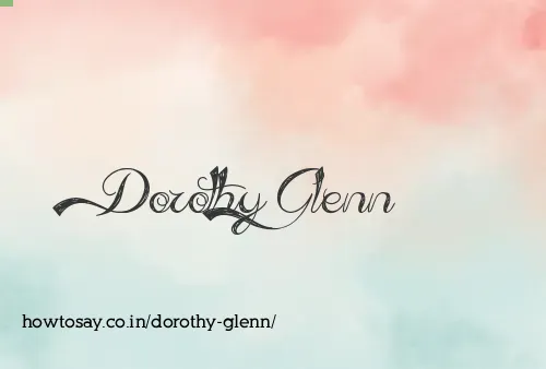 Dorothy Glenn