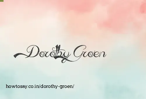 Dorothy Groen