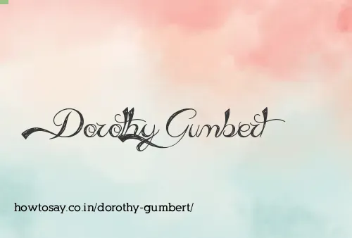Dorothy Gumbert