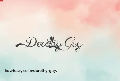 Dorothy Guy