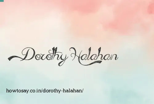 Dorothy Halahan