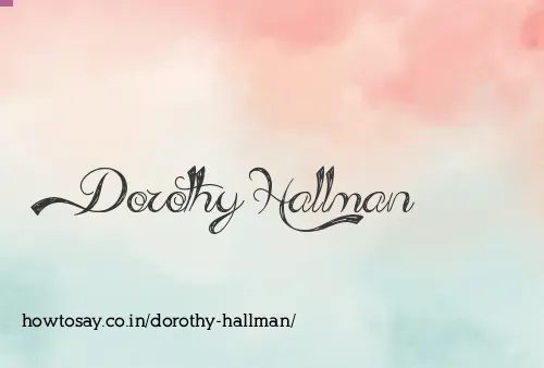 Dorothy Hallman