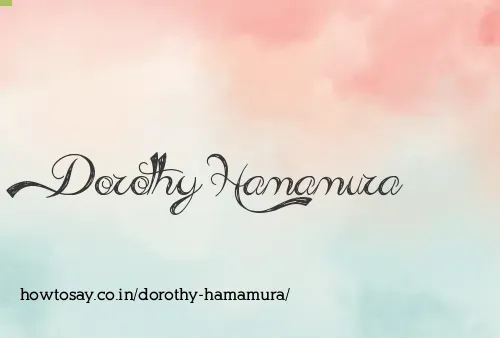 Dorothy Hamamura