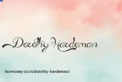 Dorothy Hardeman