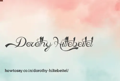 Dorothy Hiltebeitel