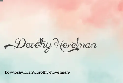 Dorothy Hovelman