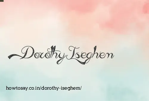 Dorothy Iseghem