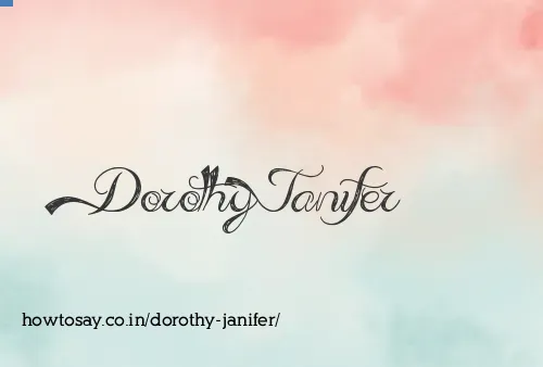 Dorothy Janifer