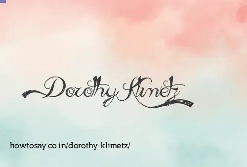 Dorothy Klimetz