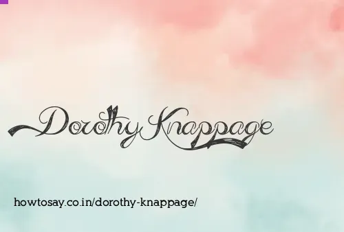 Dorothy Knappage