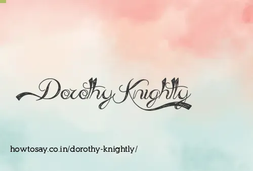 Dorothy Knightly