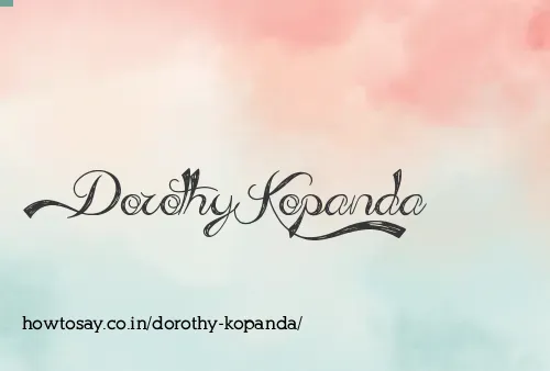 Dorothy Kopanda