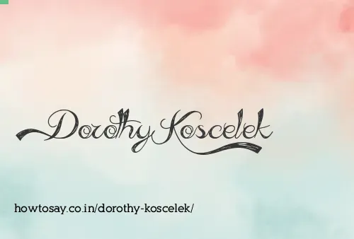 Dorothy Koscelek
