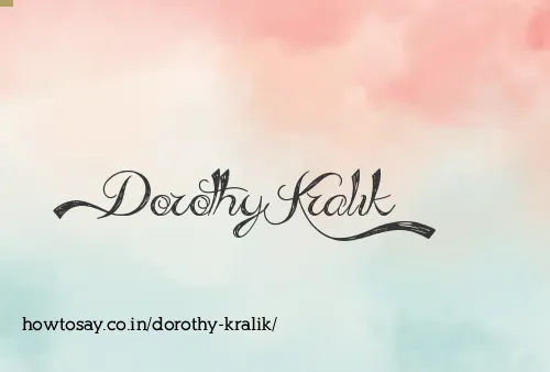 Dorothy Kralik