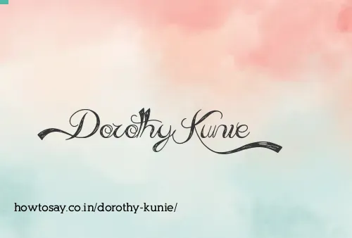 Dorothy Kunie