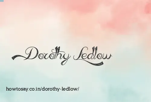 Dorothy Ledlow