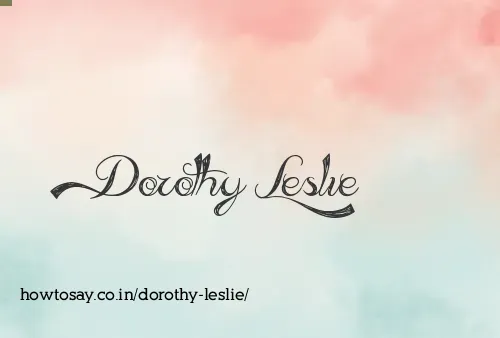 Dorothy Leslie