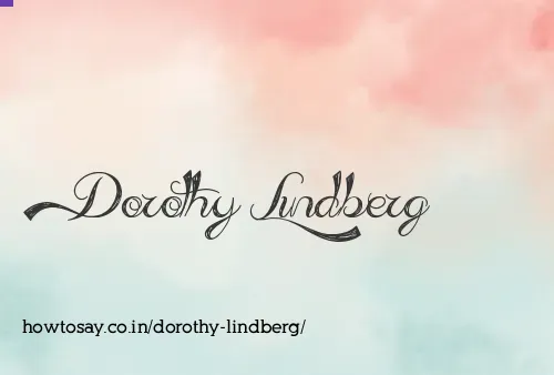 Dorothy Lindberg