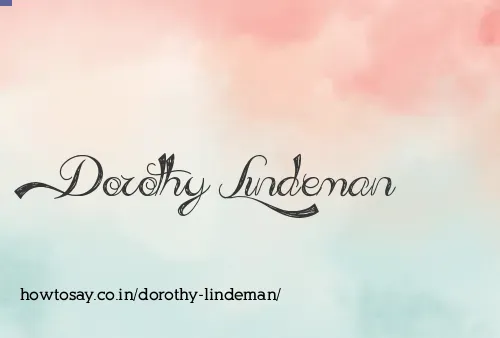 Dorothy Lindeman