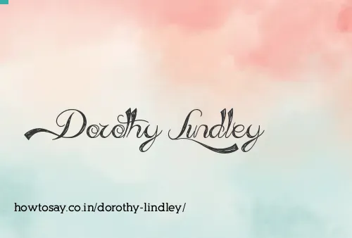 Dorothy Lindley