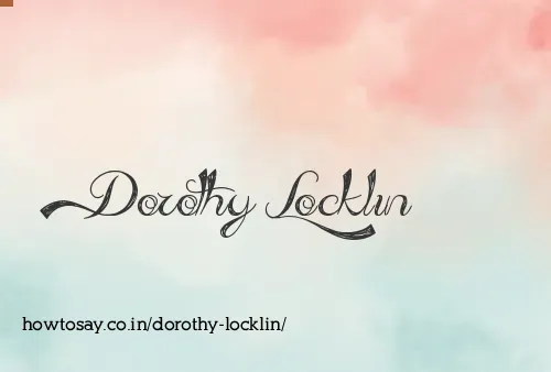 Dorothy Locklin