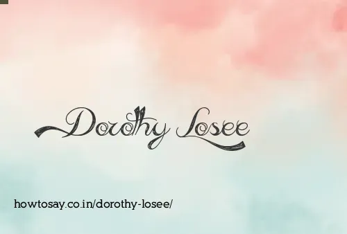 Dorothy Losee