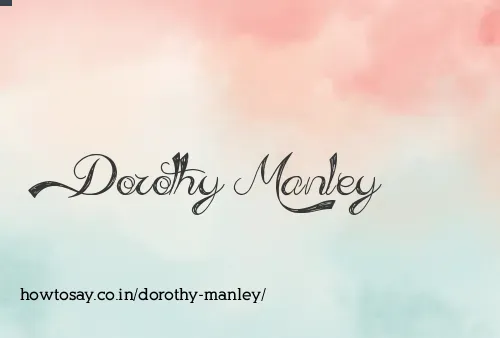 Dorothy Manley