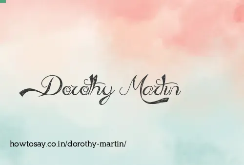 Dorothy Martin