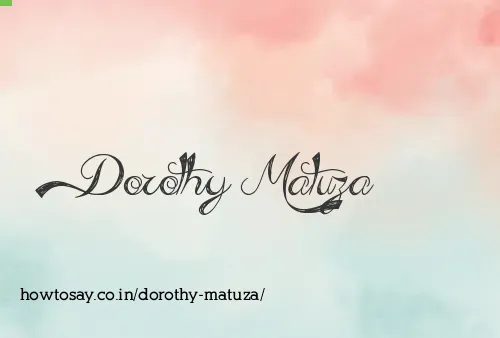 Dorothy Matuza