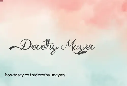 Dorothy Mayer