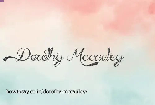 Dorothy Mccauley