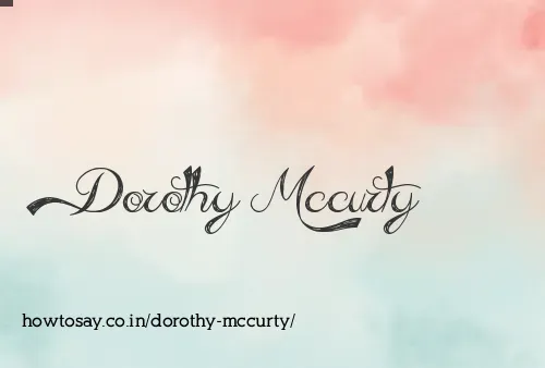 Dorothy Mccurty