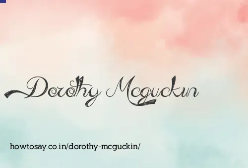 Dorothy Mcguckin