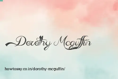 Dorothy Mcguffin