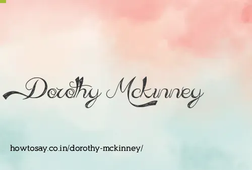 Dorothy Mckinney
